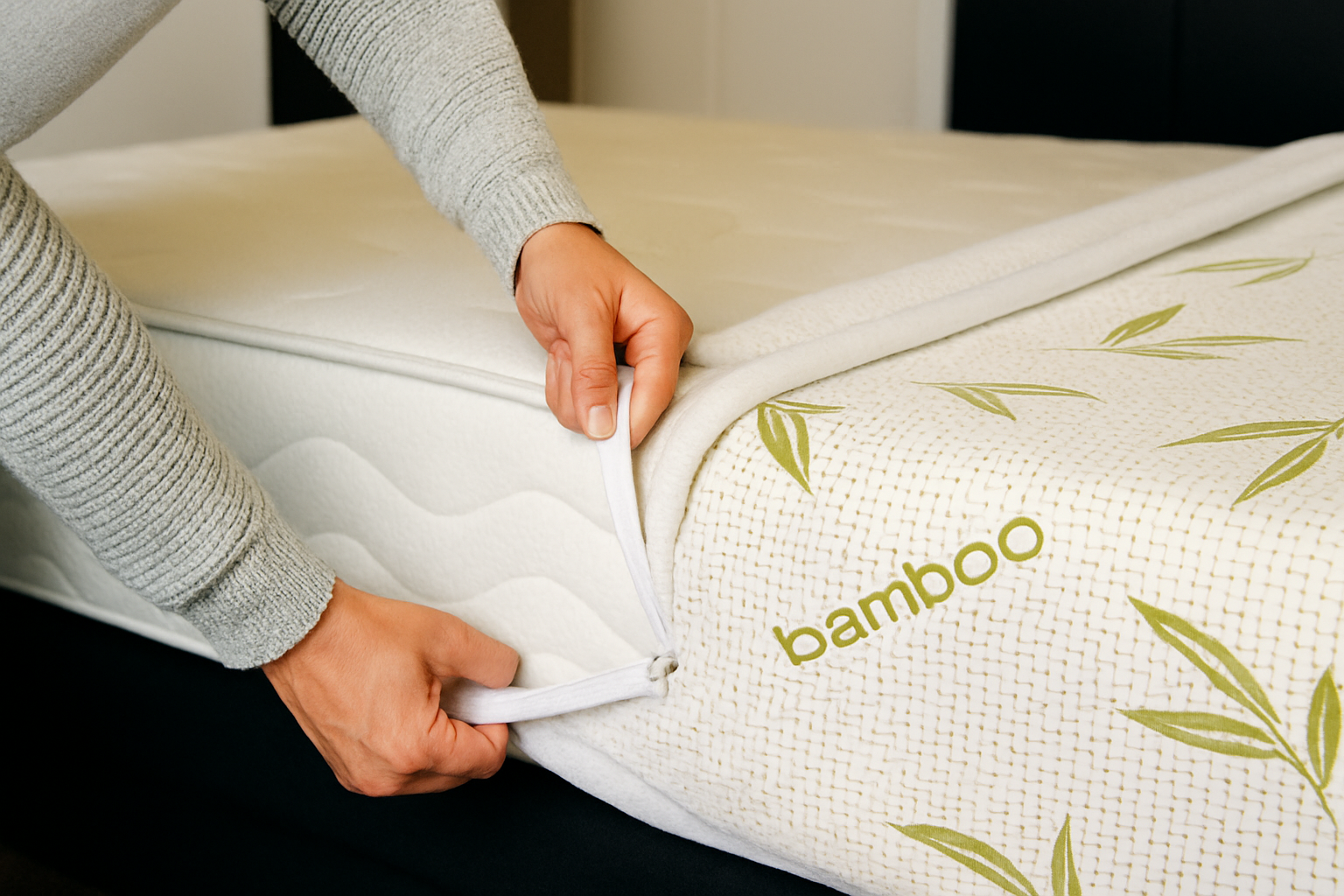 Mattress Protector 100% Waterproof Zippered