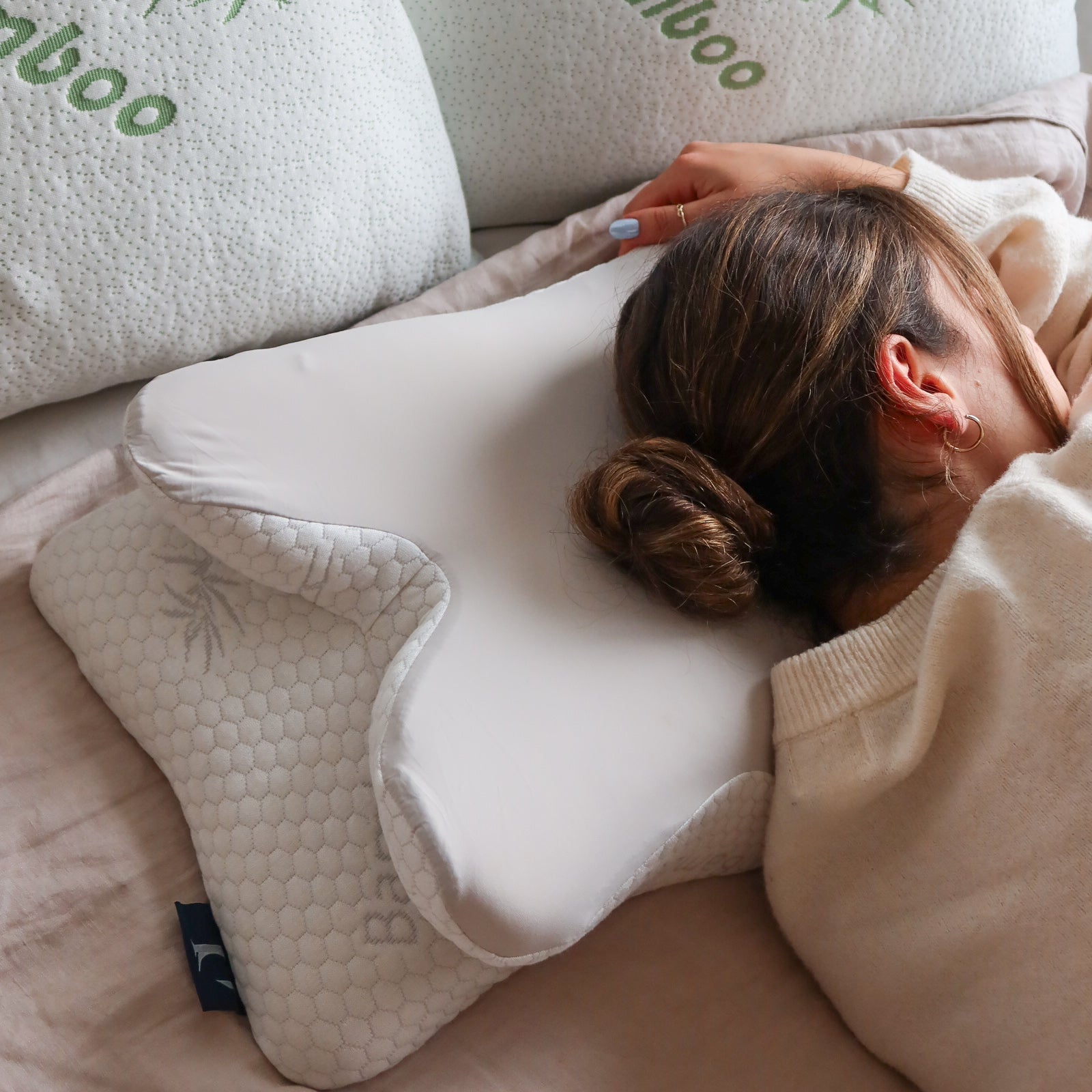 Bamboo Cervical Neck Pillow