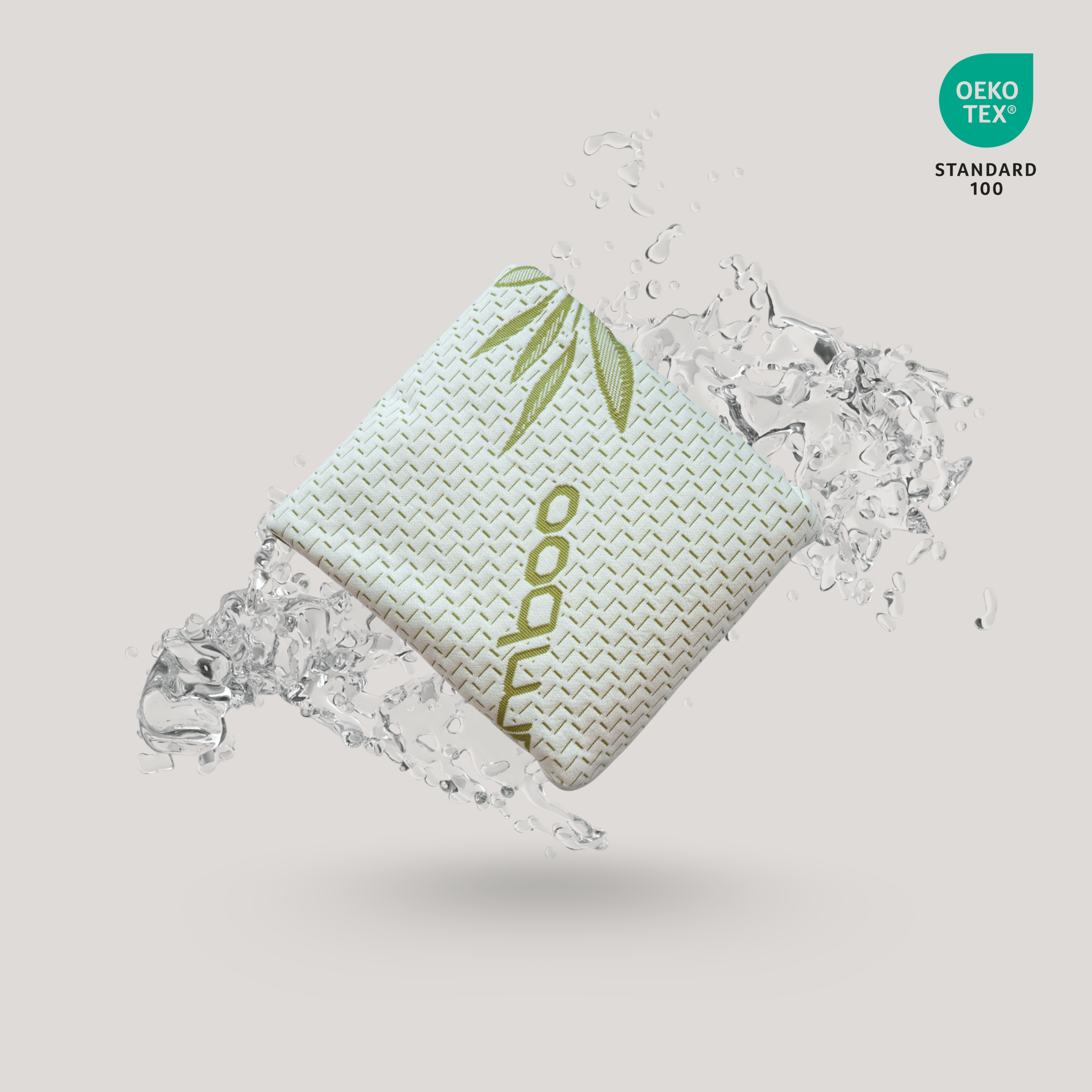 واقي مرتبة مقاوم للماء من الخيزران مع سحاب