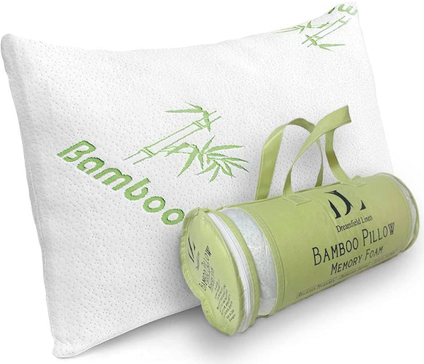 Bamboo Pillow Shredded Memory Foam