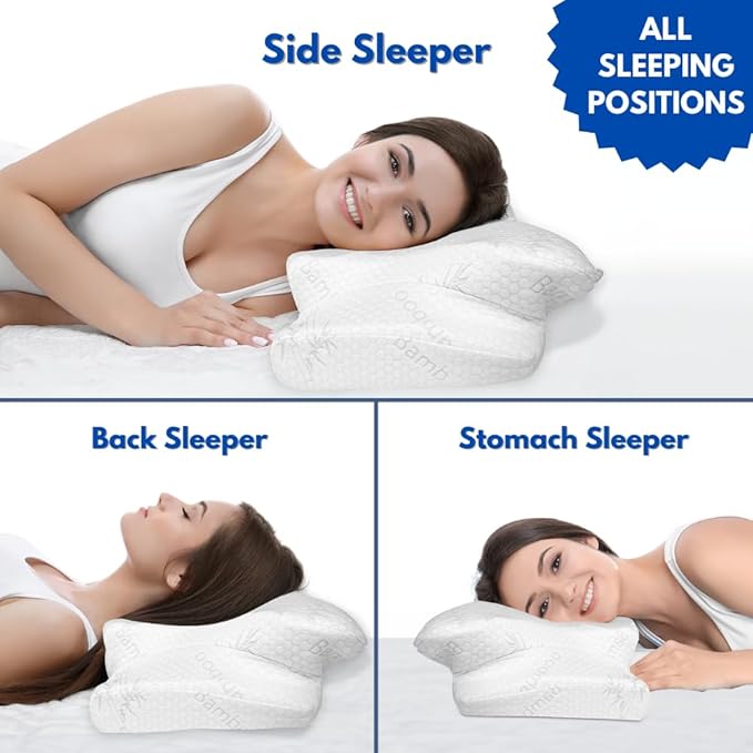 Bamboo Rayon Cervical Neck Pillow