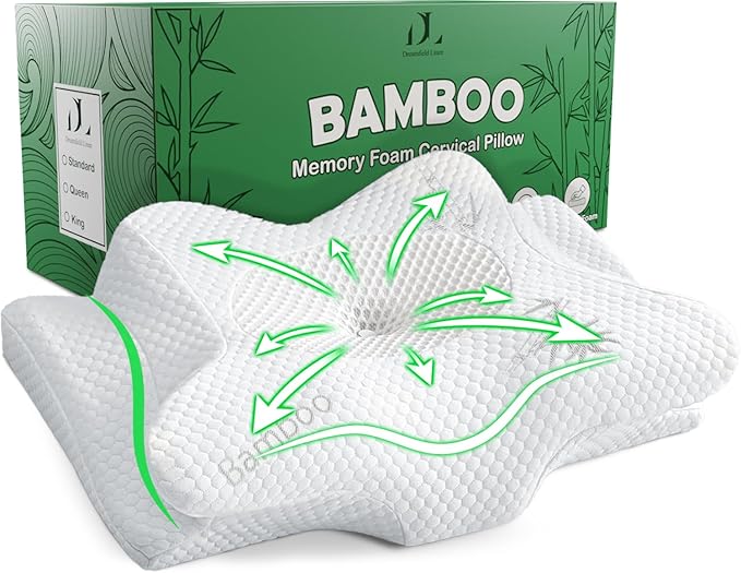 Bamboo Rayon Cervical Neck Pillow