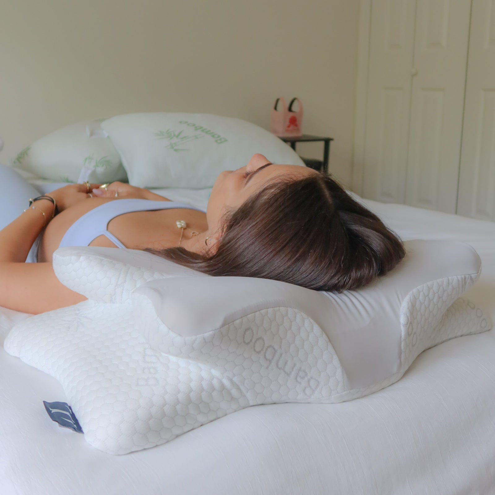 Bamboo Cervical Neck Pillow