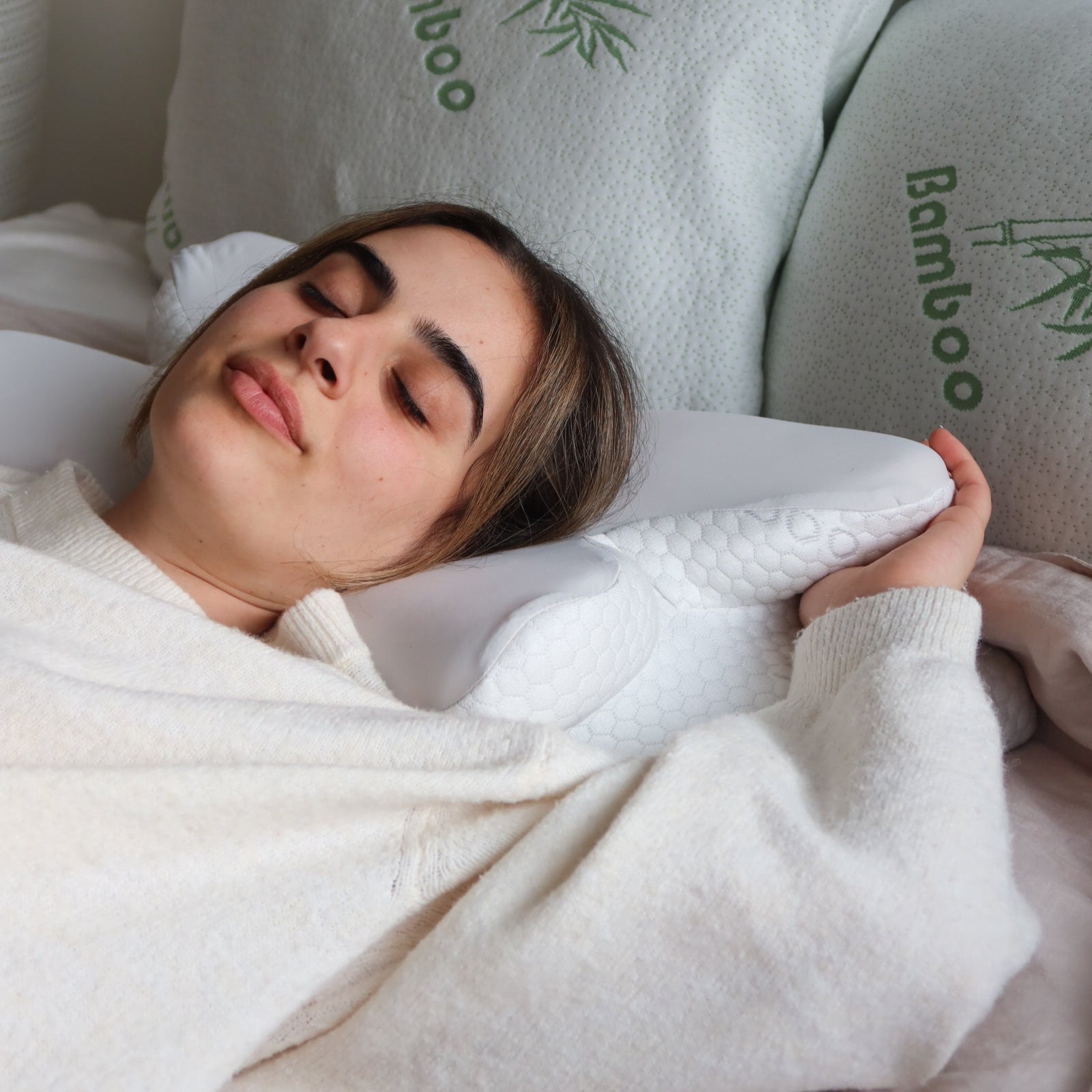Bamboo Cervical Neck Pillow