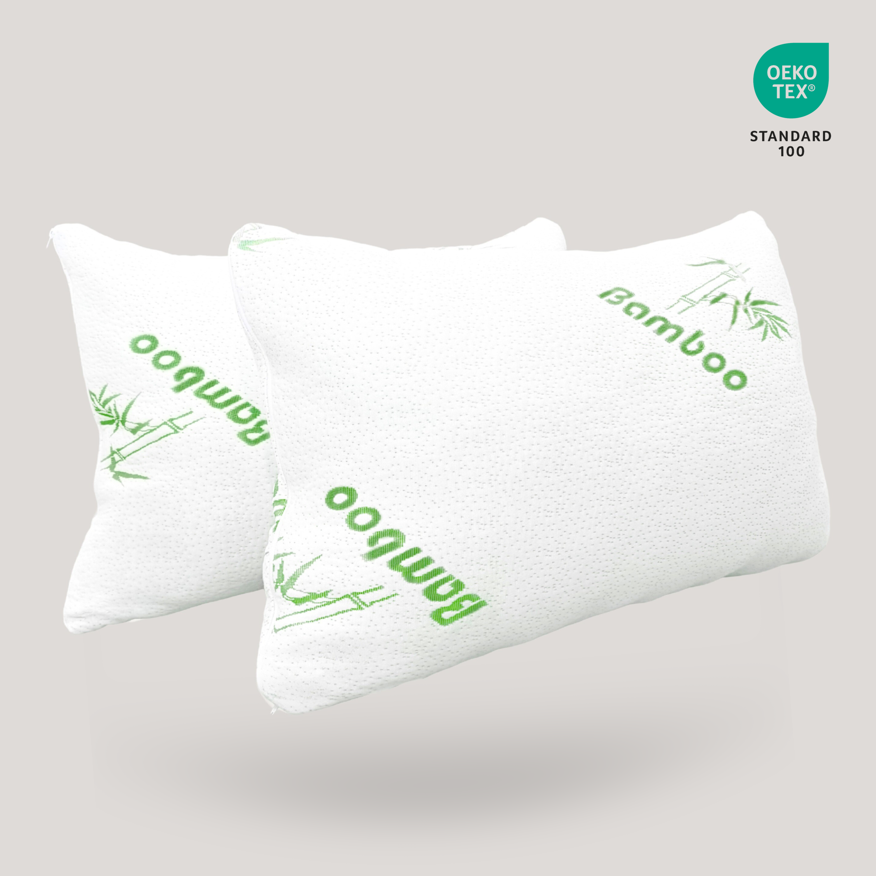Adjustable Bamboo Pillow Shredded Memory Foam