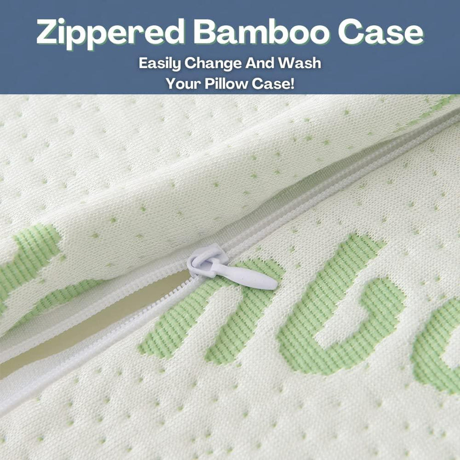 Sleep Philosophy Bamboo Shredded Memory Foam Pillow Ivory Body Pillow, 1  unit - Harris Teeter