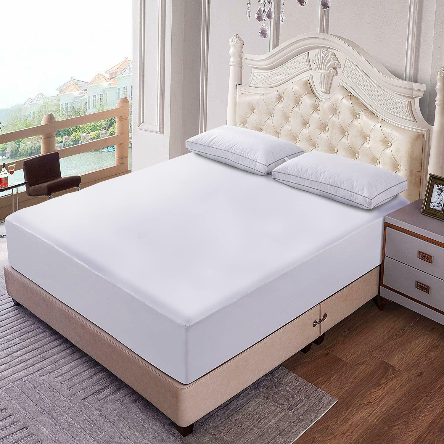 Mattress Protector 100% Waterproof Zippered - DreamField Linen