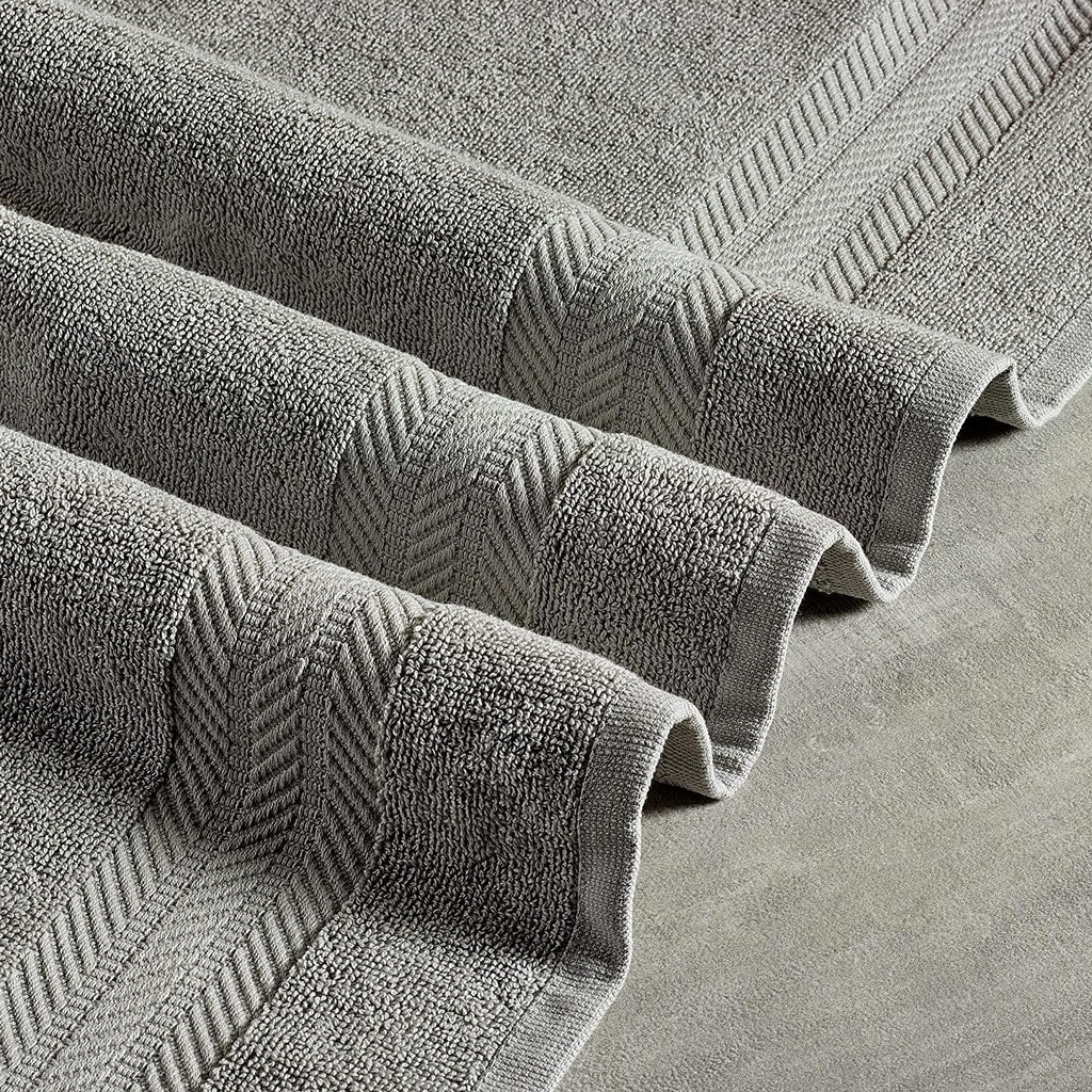 Grey Bath Towel Set (6 Piece) - DreamField Linen