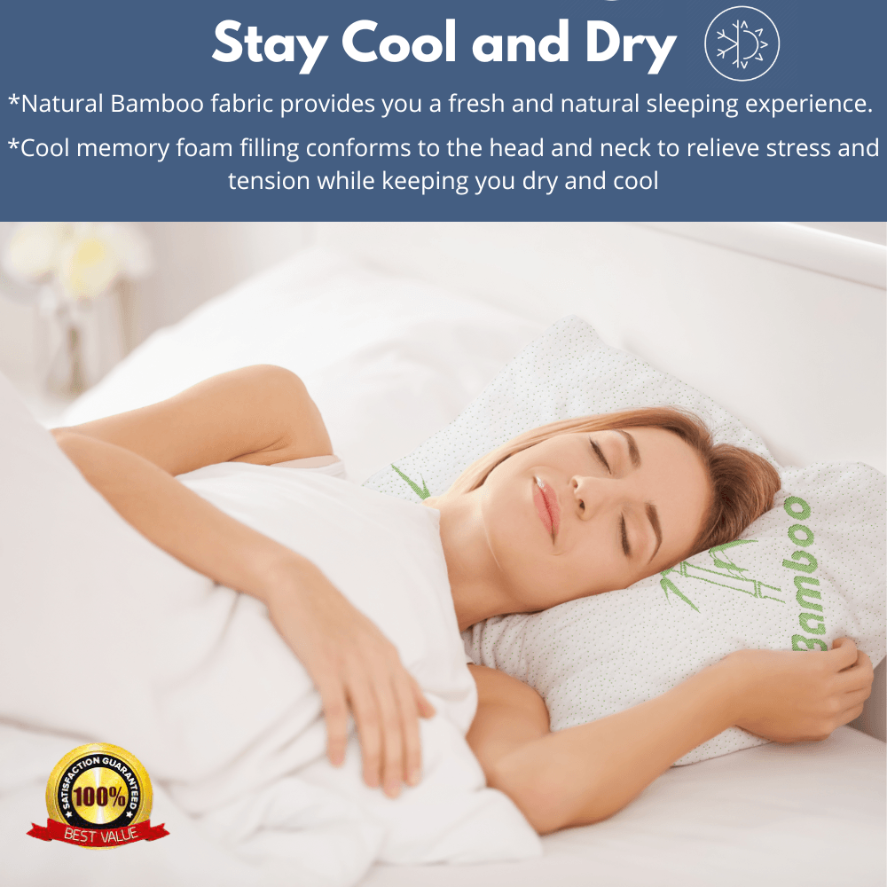 Best bamboo pillow top for neck pain